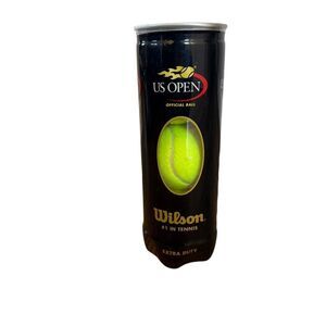 Wilson US open Tennis Balls Sealed Can of 3 Official Extra Duty T1071 2004